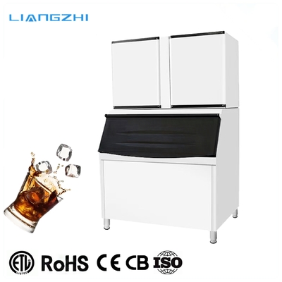 380V kommerzielle 900kg Eiswürfelmaschine 1236*600*670mm, 1230*960*1230mm