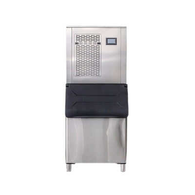 Touchpad-Steuerplatte 300Kg/24H Industrie-Eis-Flake-Making-Maschine 1700W Eismacher