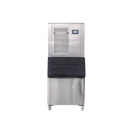 Touchpad-Steuerplatte 300Kg/24H Industrie-Eis-Flake-Making-Maschine 1700W Eismacher