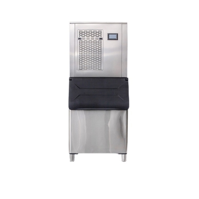 Touchpad-Steuerplatte 300Kg/24H Industrie-Eis-Flake-Making-Maschine 1700W Eismacher