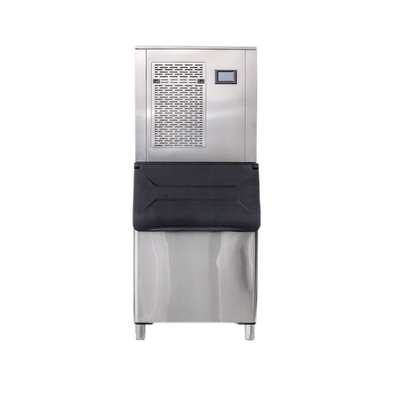 Touchpad-Steuerplatte 300Kg/24H Industrie-Eis-Flake-Making-Maschine 1700W Eismacher