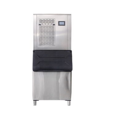 Touchpad-Steuerplatte 300Kg/24H Industrie-Eis-Flake-Making-Maschine 1700W Eismacher