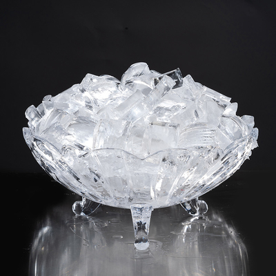 50 kg Eis Speicherkapazität 120 kg vollautomatische Mondförmige Halbmond Eismaschine 680*690*1000