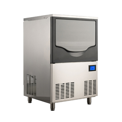 Platzersparnis Automatische Halbmond-Eismaschine 50 kg Eis Speicherkapazität R22 Kühlmittel