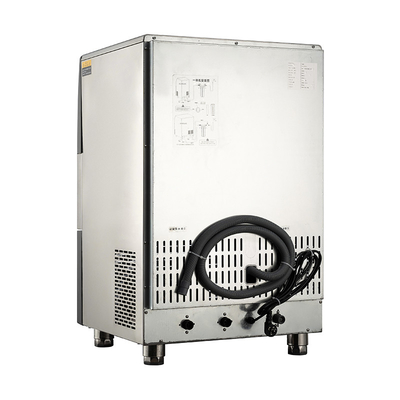 Platzersparnis Automatische Halbmond-Eismaschine 50 kg Eis Speicherkapazität R22 Kühlmittel