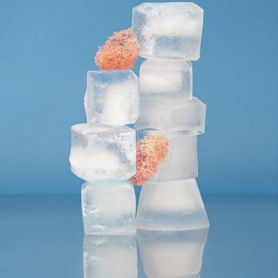 Profi-Eismaschinen-Würfelmacher mit 60 kg Eislagerkapazität vollautomatisch