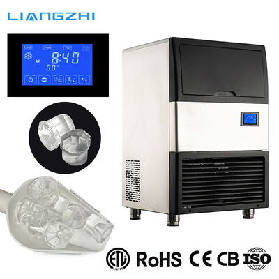 220V Vollzylinder Eismaschine 28kg 24 Stunden LZ-60 mit und Embraco Kompressor
