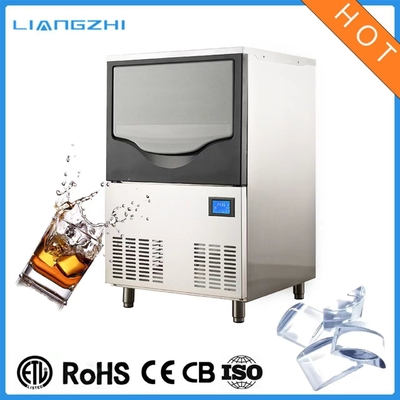 650 kg pro Tag LZ-260 Bitzer Kompressor Populäres Design Halbmond Eis Mondmachine