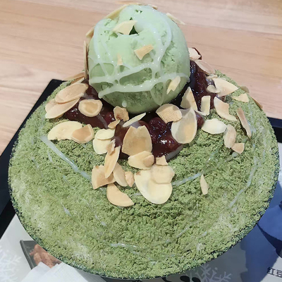 Gehäuse Material Sonstiges LZ-520 220kg 24h Bingsu Milch-Schnee-Eismaschine für Kaffeehaus