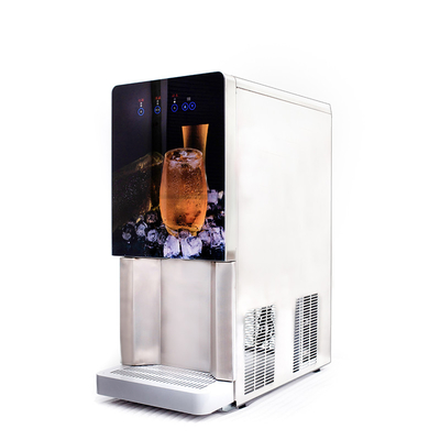 R404a Elektrische Eiswürfelmaschine für Kühlmittel mit Wasserspender und einfacher Bedienung