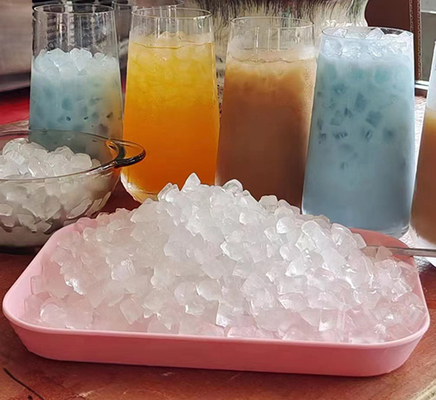 120kg/24h Eiswürfelmacher mit Wasser und Eisproduktion R404a Kühlmittel in KS-120