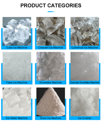 Einfache Bedienung 60Kg pro Tag LZ-120 Automatische Steuerung Flake-Eismaschine mit Eislager