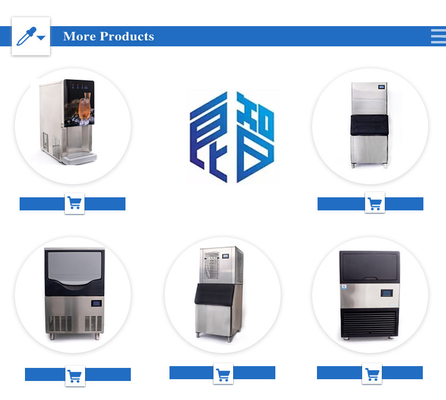 Einfache Bedienung 60Kg pro Tag LZ-120 Automatische Steuerung Flake-Eismaschine mit Eislager
