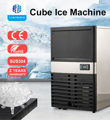 220V kommerzielle Eiswürfelmaschine LZ-120 produziert 50 kg Kristall Eis in 24 Stunden