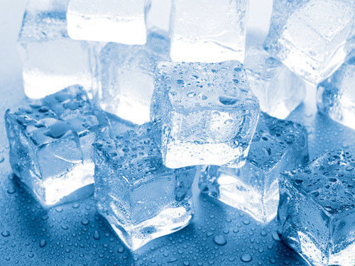 1650W LZ-500 Wasserkühler Würfel Eismaschine mit 200kg Eis Speicher 220kg/24Hr Kapazität