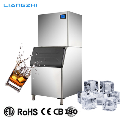 CE-Zertifizierung Großer Würfel Eismaschine für Getränke Kühlmittel R22 150kg 180kg 220kg