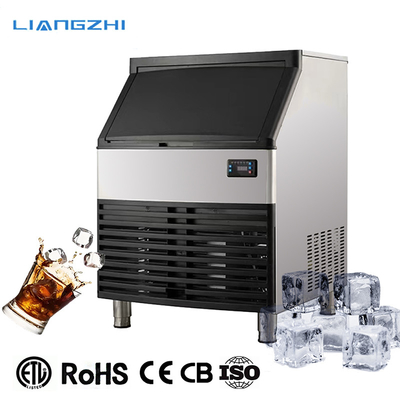 660*720*820mm Gewerblicher LZ-150 Industrie-Eiswürfel-Hersteller in Behältern