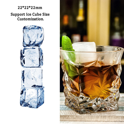 Automatische 93 kg Kapazität LZ-260 Eiswürfel Maschine für Bar mit 60 kg Eis Speicher