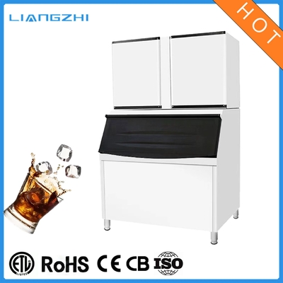 380V kommerzielle 900kg Eiswürfelmaschine 1236*600*670mm, 1230*960*1230mm