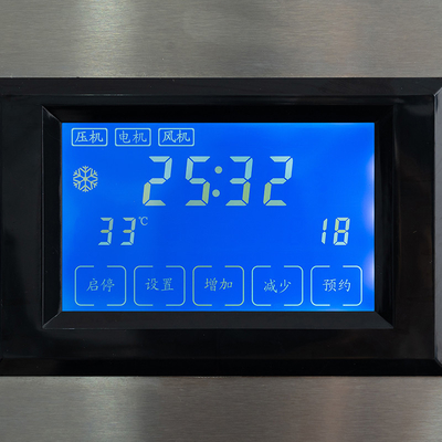 Automatische Kübel Eismaschine mit KK Kompressor 68kg 90kg 120kg Kapazität